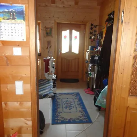 Barrierefreies Im Blockhaus Mit Sauna Am See